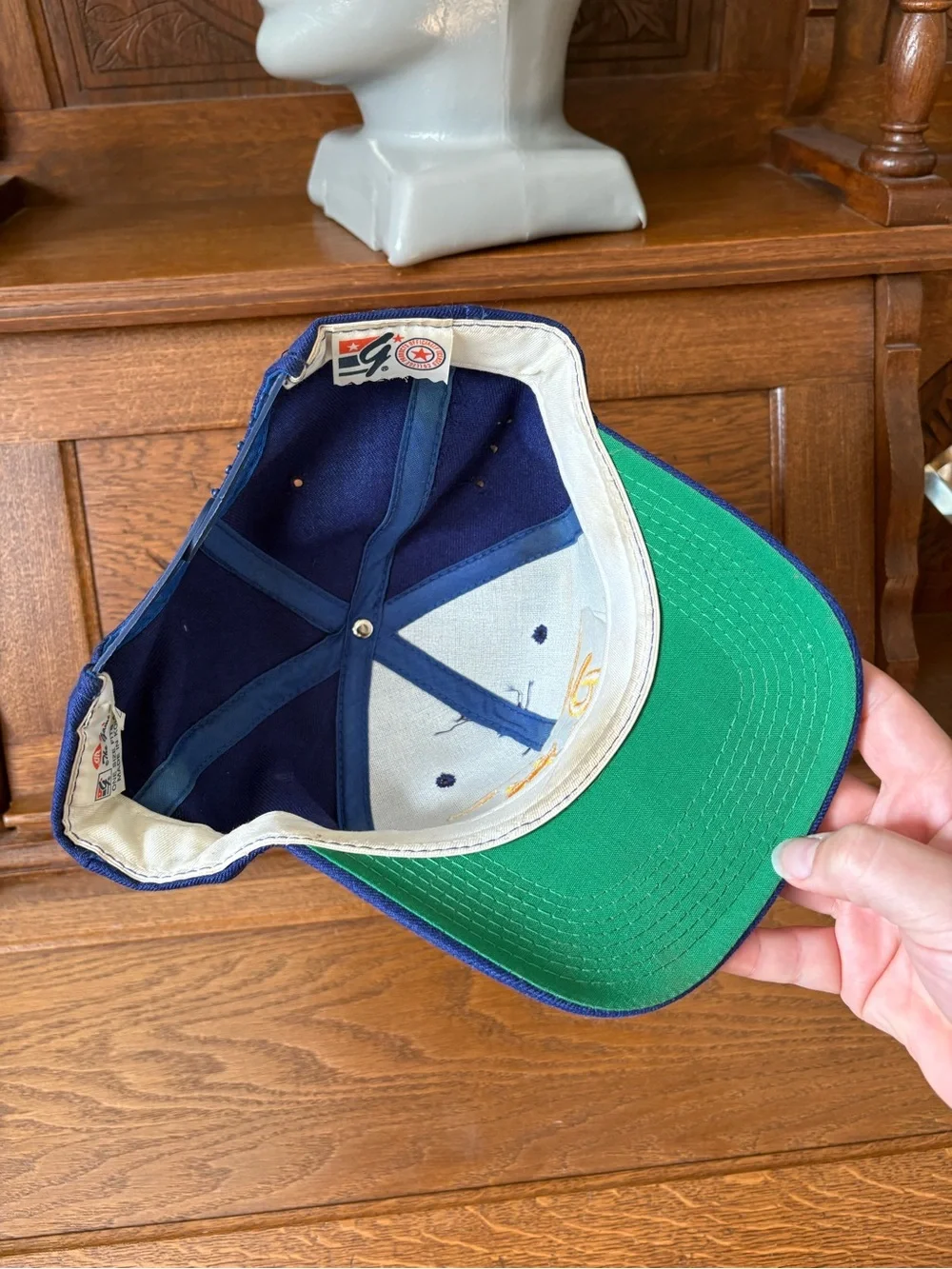 Vintage retro University of Pittsburgh SnapBack Cap